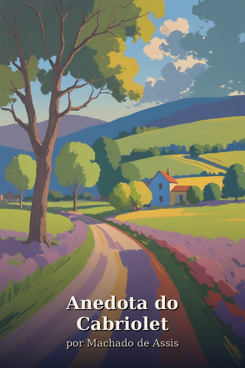 Capa do livro Anedota do Cabriolet