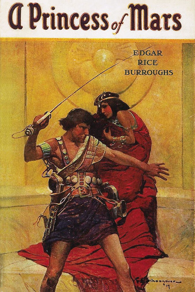 Capa do livro A princess of Mars