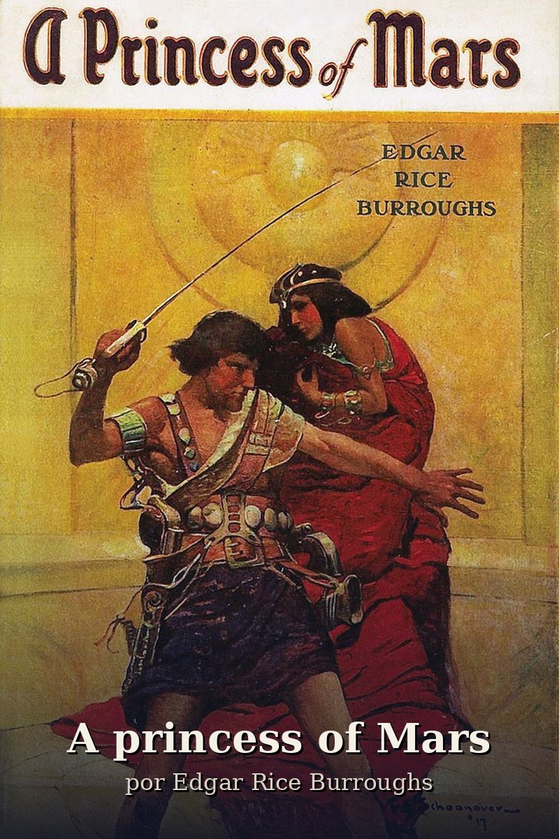 Capa do livro A princess of Mars