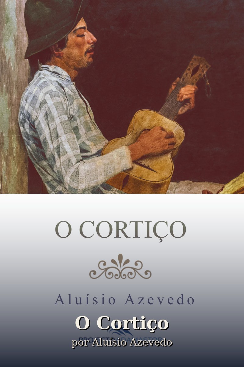 Capa do livro O Cortiço
