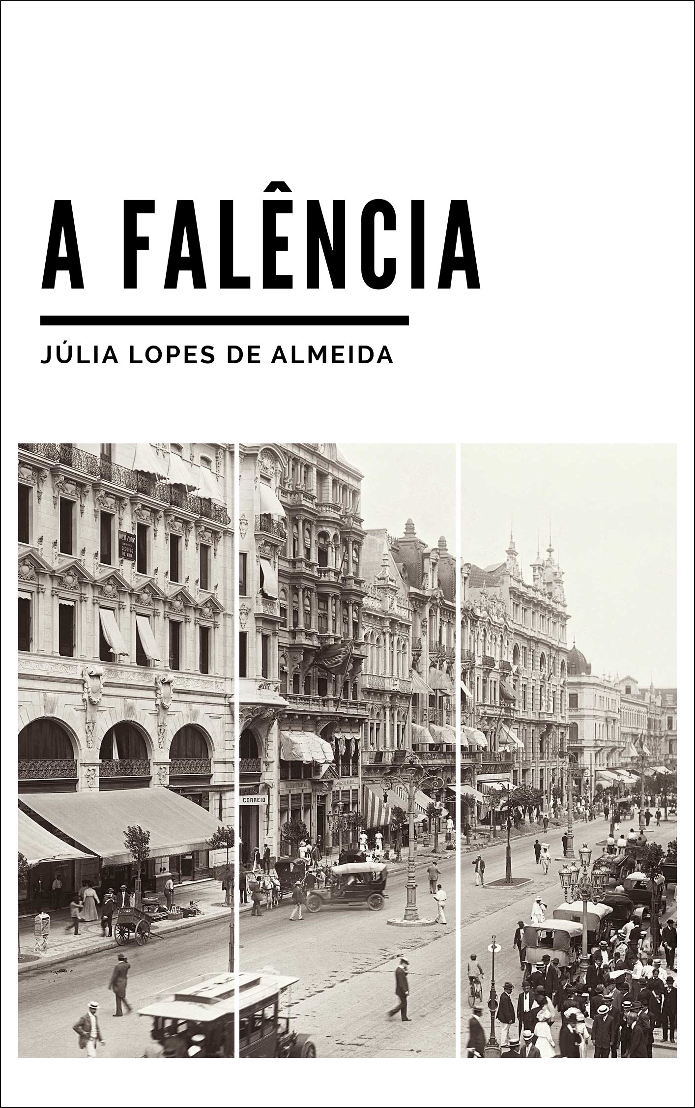 Capa do livro A Falência