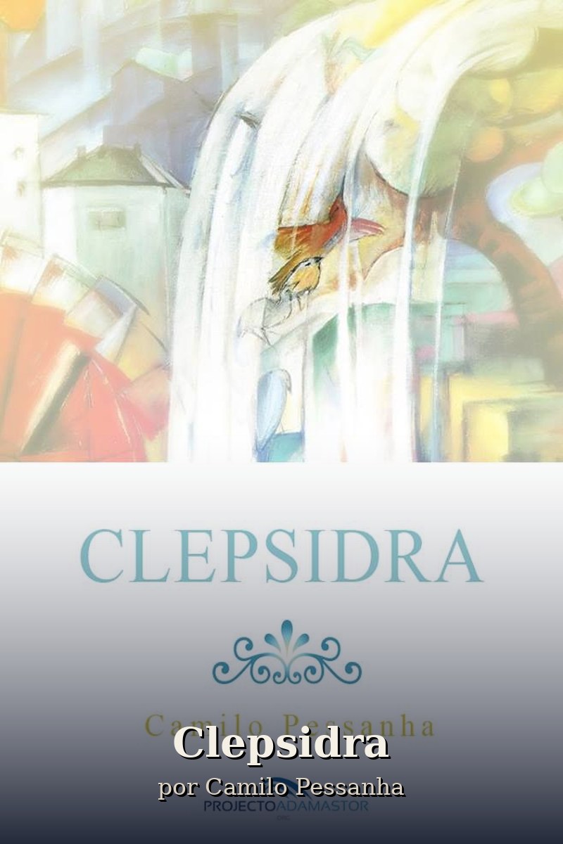 Capa do livro Clepsidra