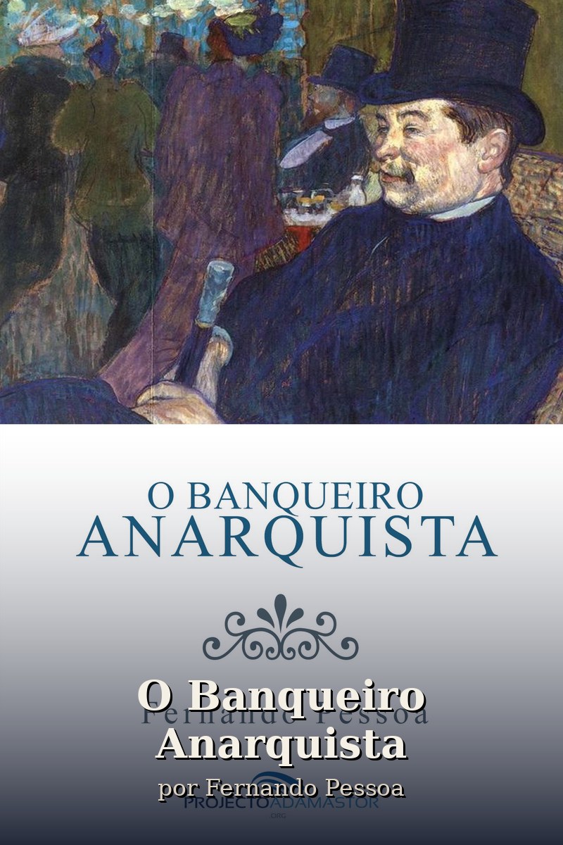 Capa do livro O Banqueiro Anarquista