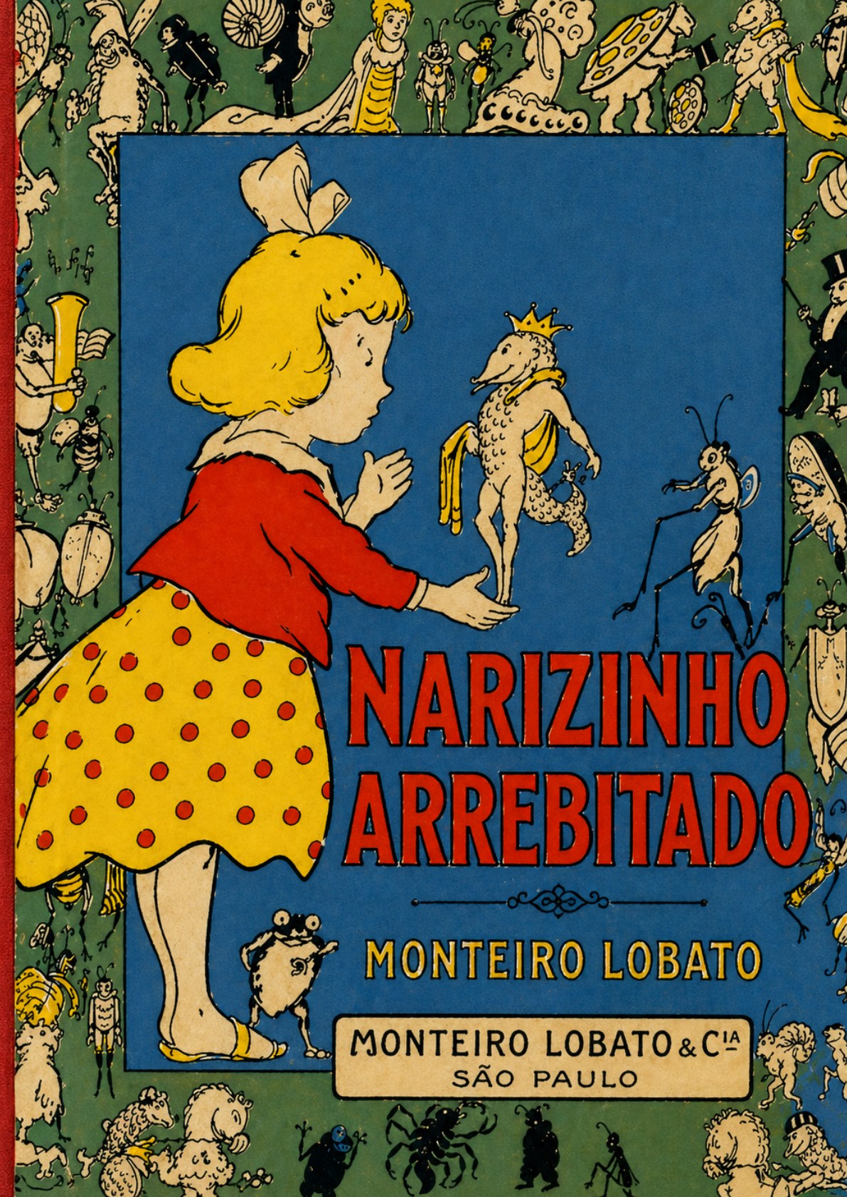Capa do livro narizinho-arrebitado-1