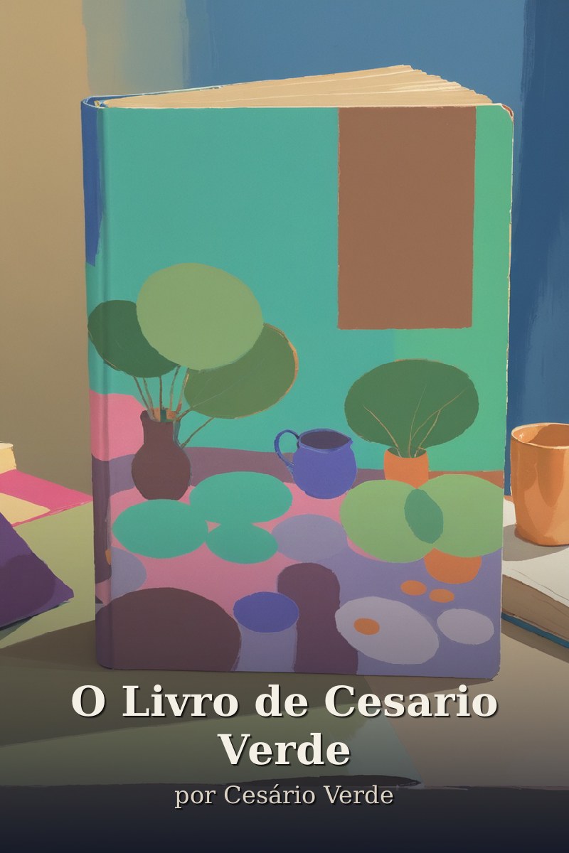 Capa do livro O Livro de Cesario Verde