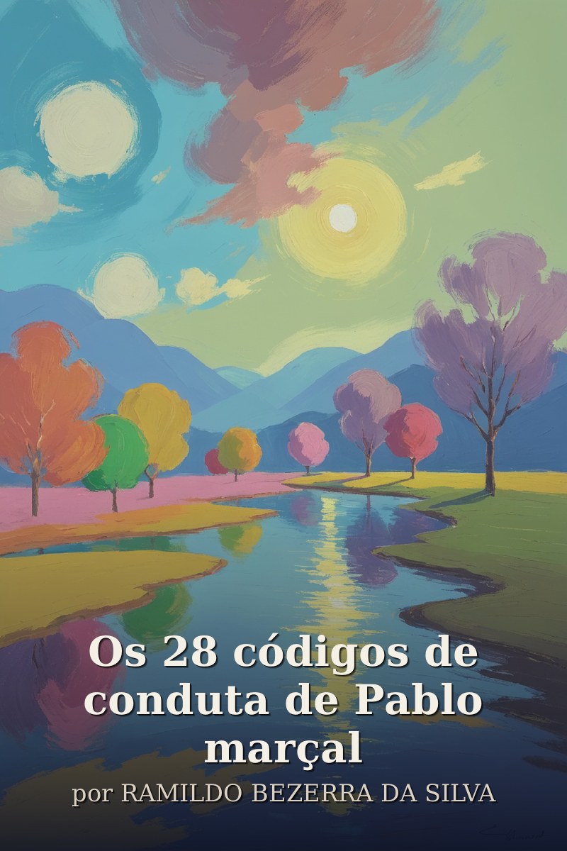 Capa do livro Os 28 códigos de conduta de Pablo marçal
