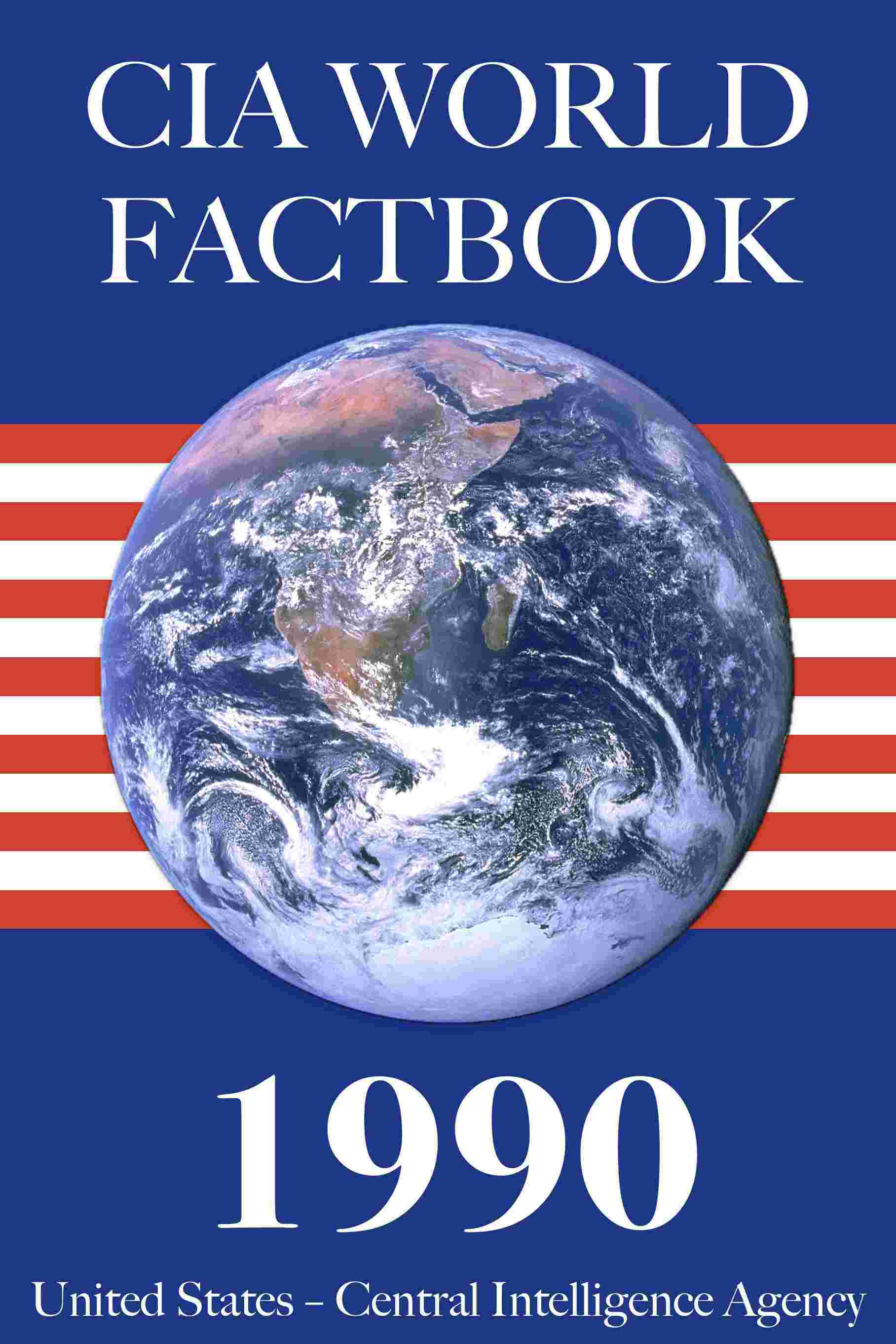 Capa do livro The 1990 CIA World Factbook
