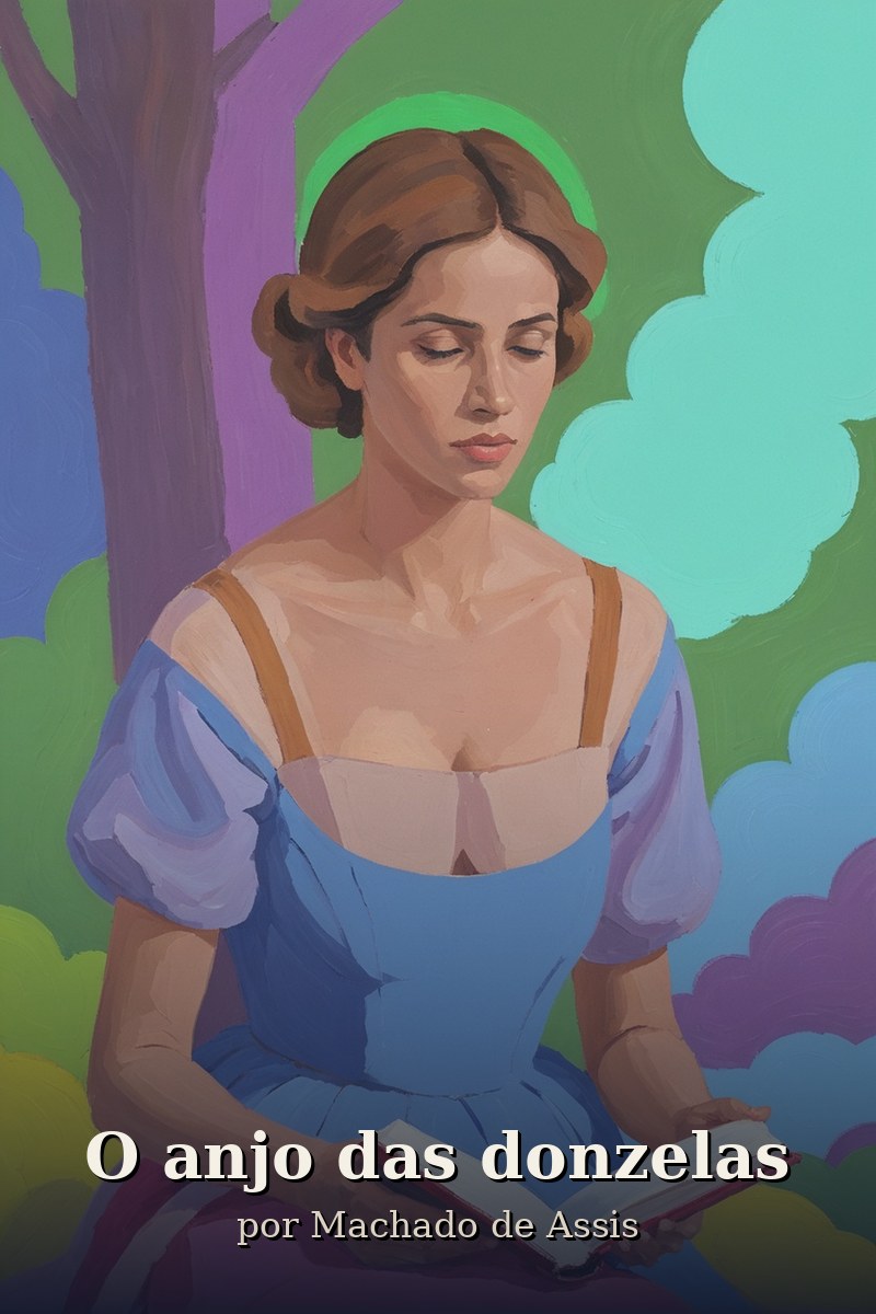 Capa do livro O anjo das donzelas