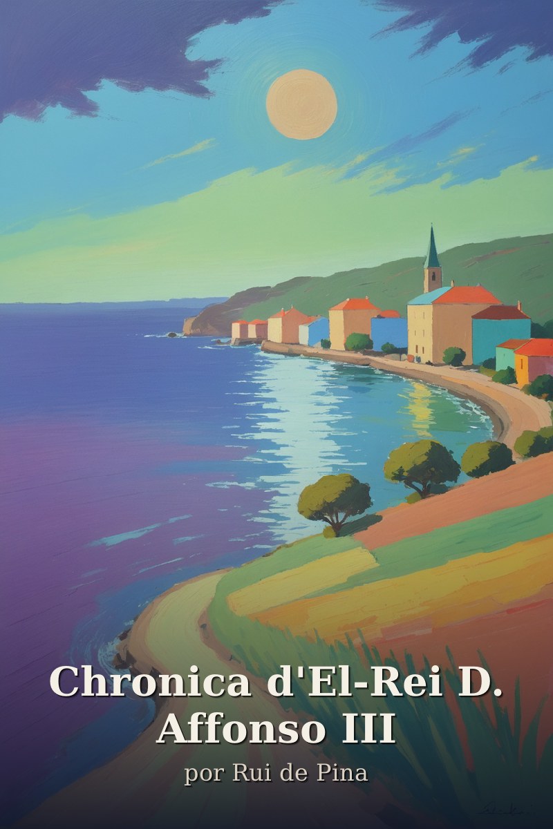 Capa do livro Chronica d'El-Rei D. Affonso III