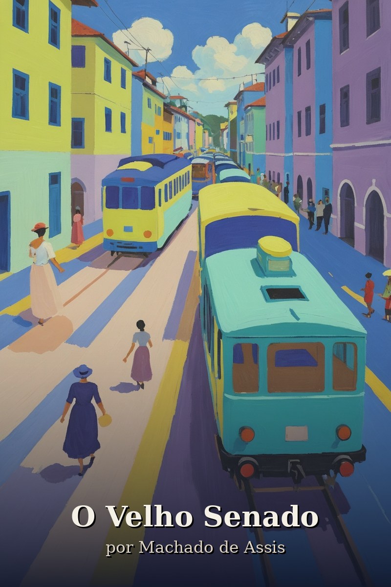Capa do livro O Velho Senado