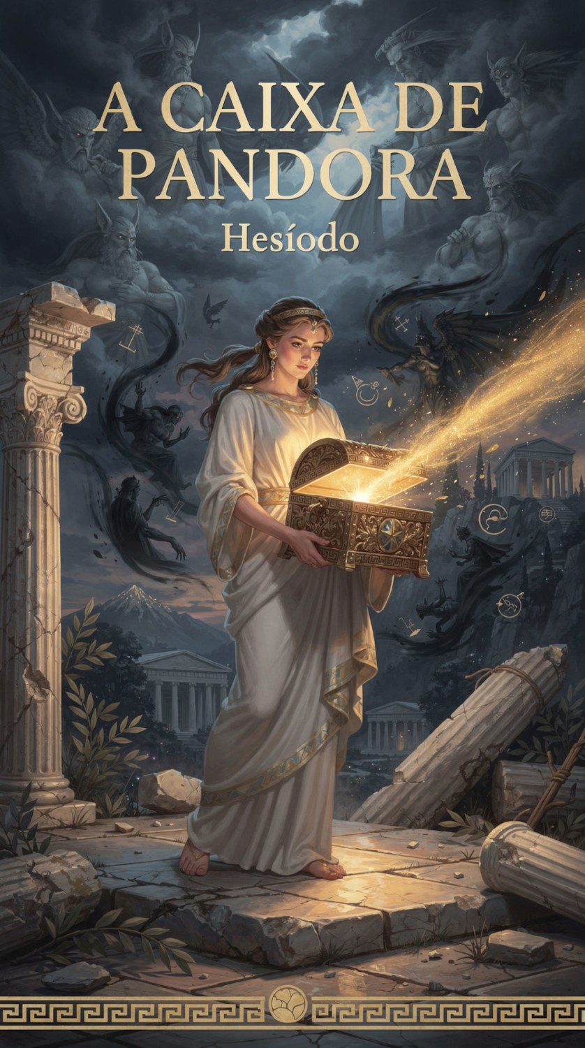 Capa do livro A caixa de Pandora