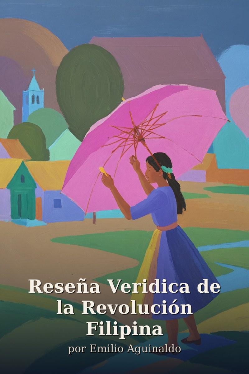 Capa do livro Reseña Veridica de la Revolución Filipina