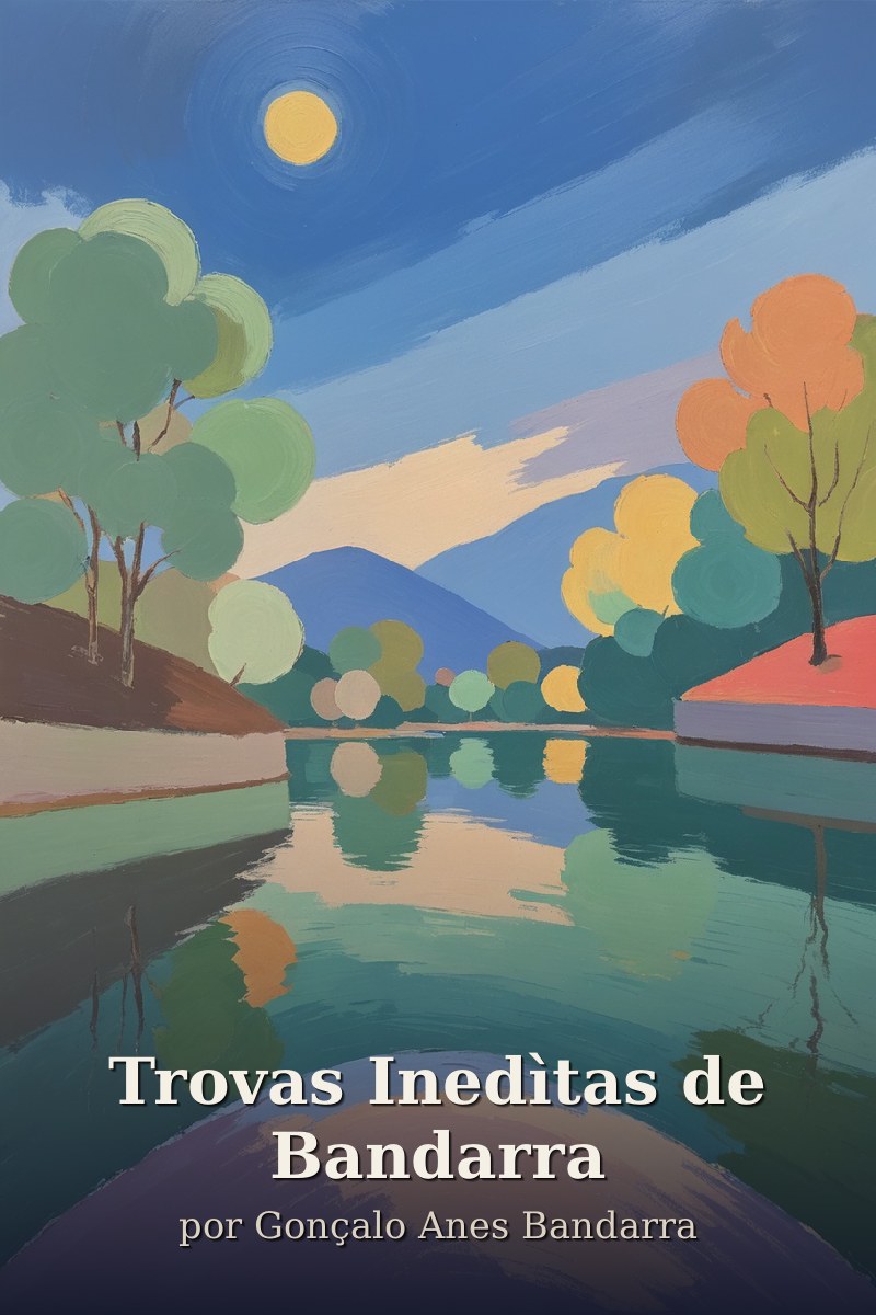 Capa do livro Trovas Inedìtas de Bandarra