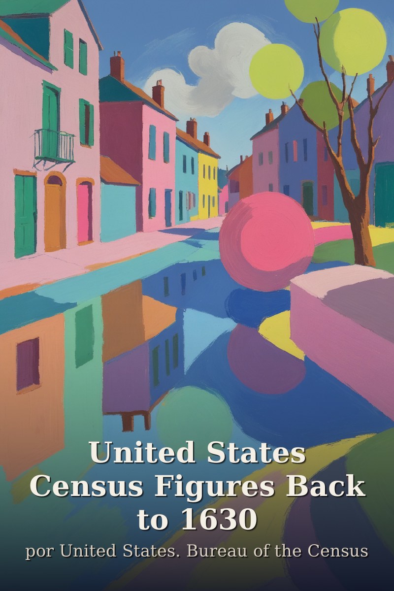 Capa do livro United States Census Figures Back to 1630