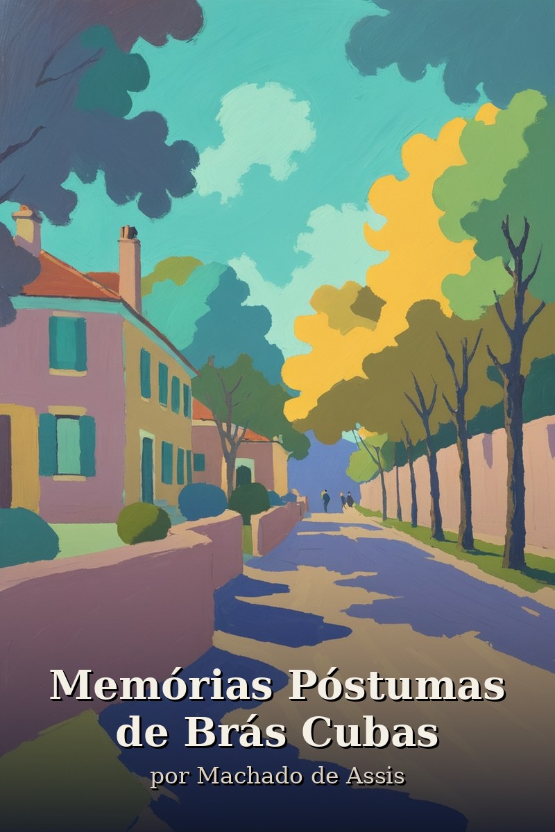 Capa do livro Memórias Póstumas de Brás Cubas