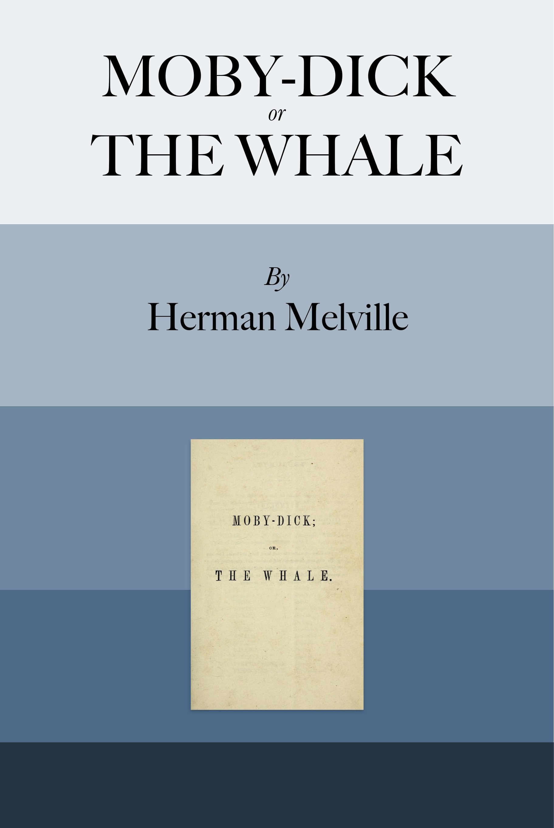 Capa do livro Moby-Dick; or, The Whale