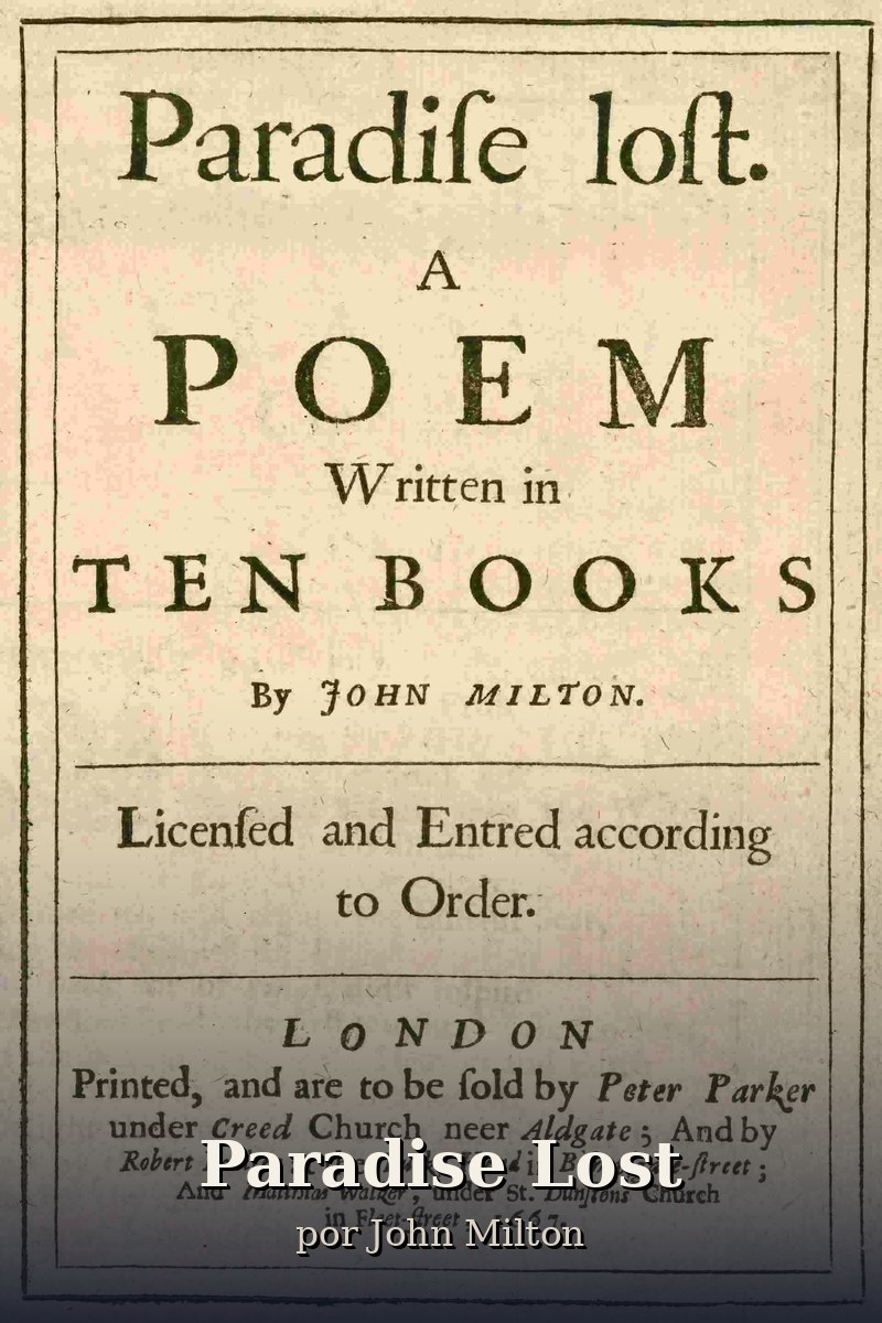 Capa do livro Paradise Lost