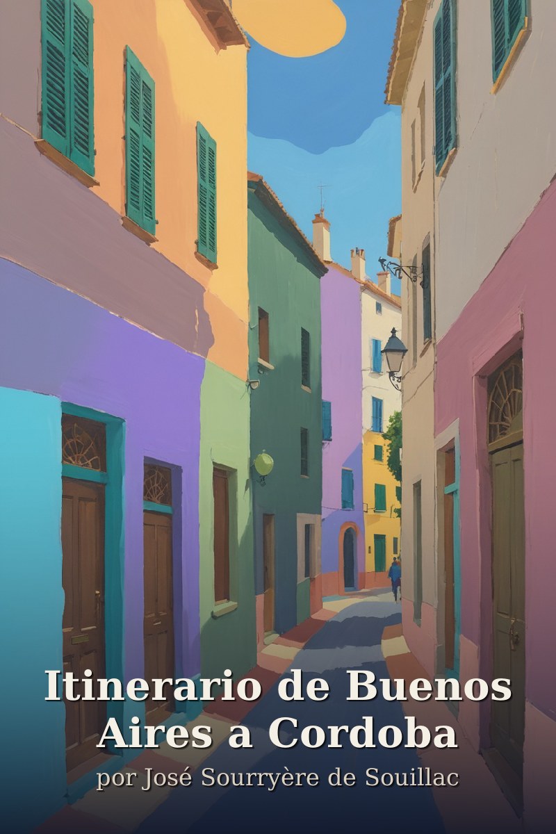 Capa do livro Itinerario de Buenos Aires a Cordoba