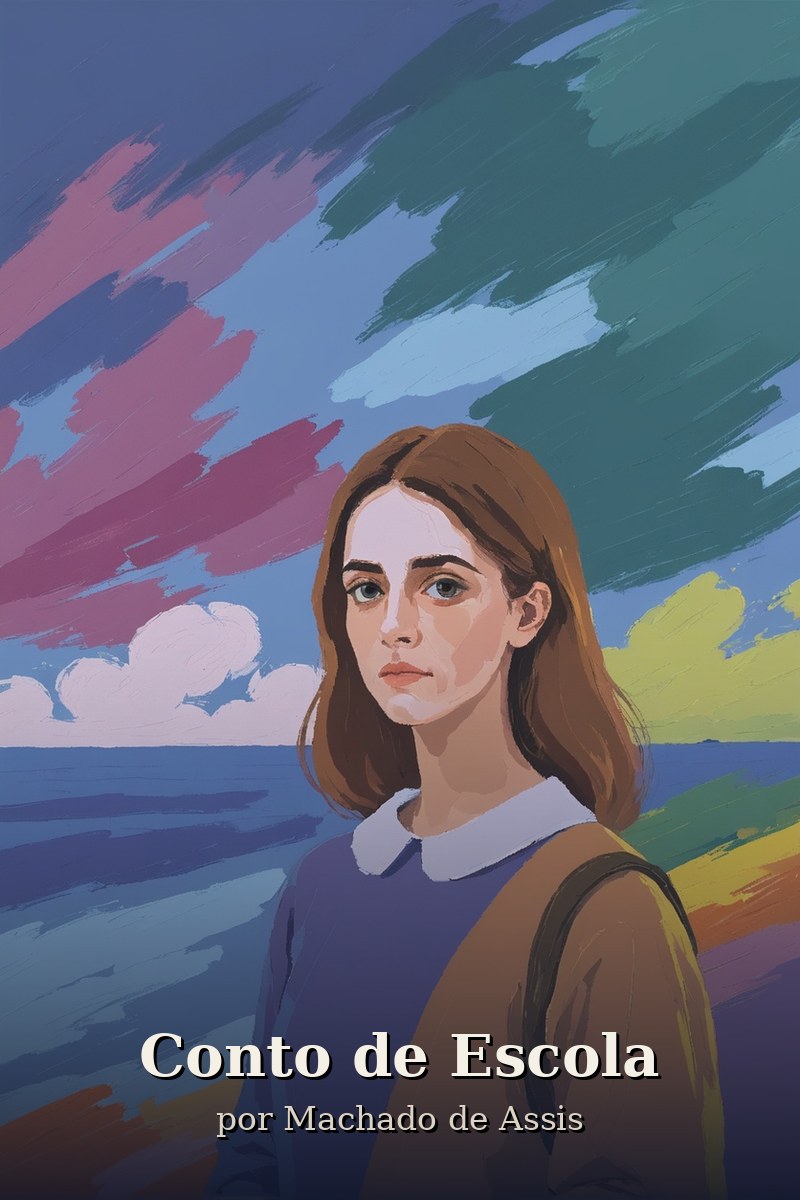Capa do livro Conto de Escola