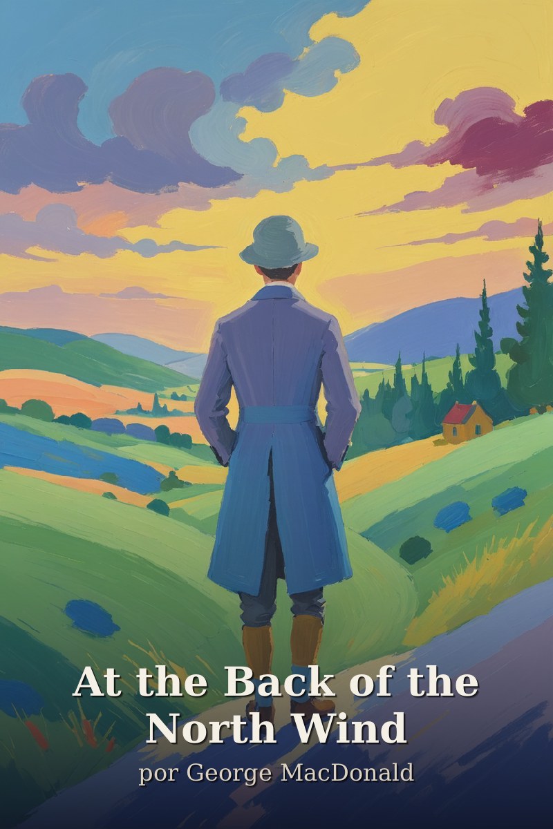 Capa do livro At the Back of the North Wind