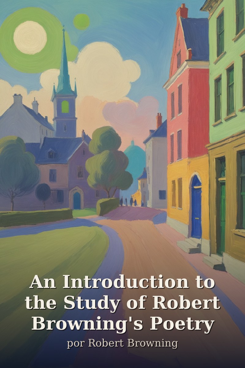 Capa do livro An Introduction to the Study of Robert Browning's Poetry