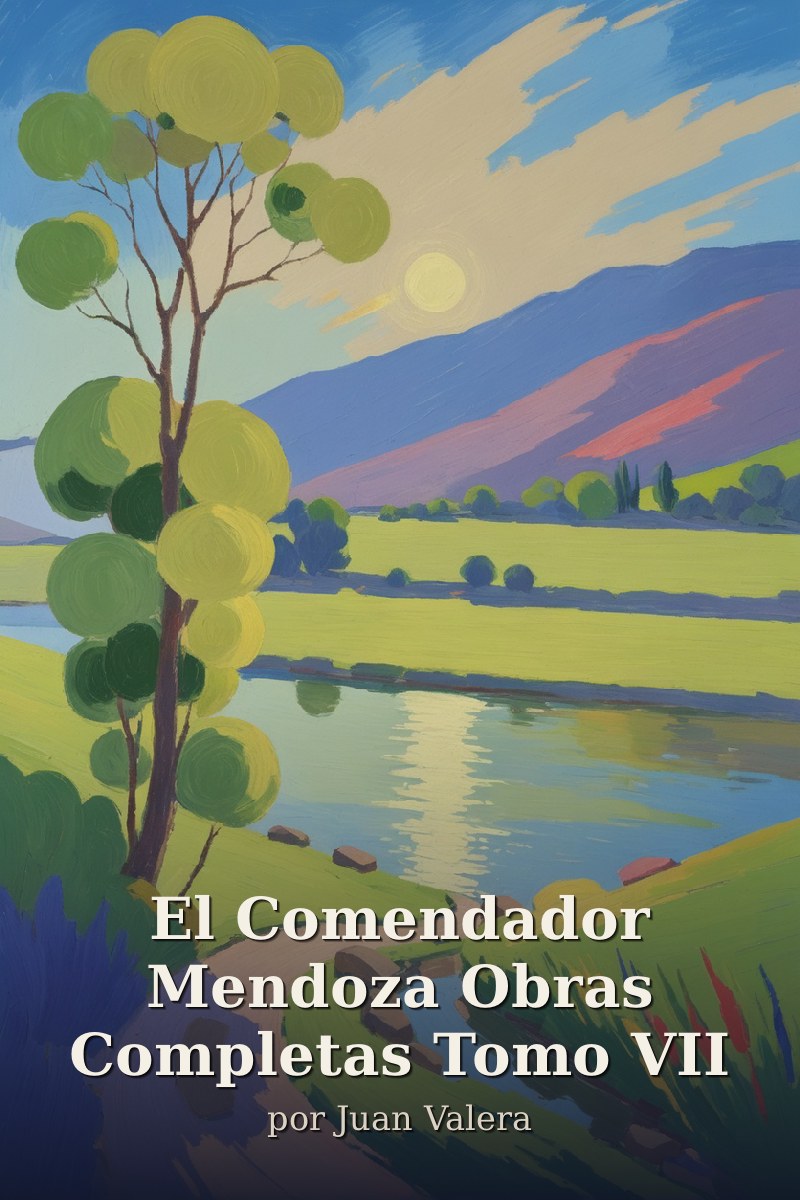 Capa do livro El Comendador Mendoza Obras Completas Tomo VII