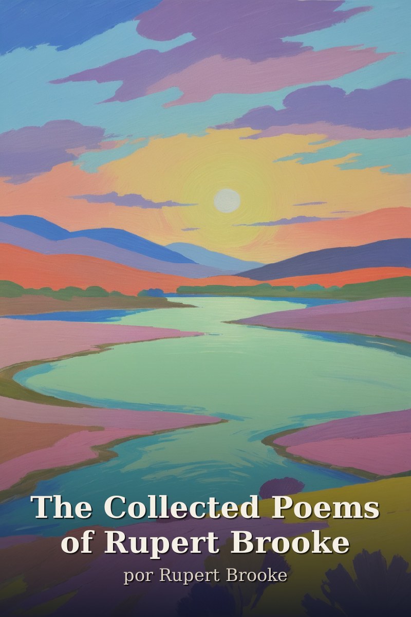 Capa do livro The Collected Poems of Rupert Brooke