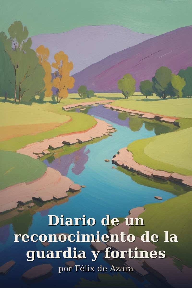 Capa do livro Diario de un reconocimiento de la guardia y fortines