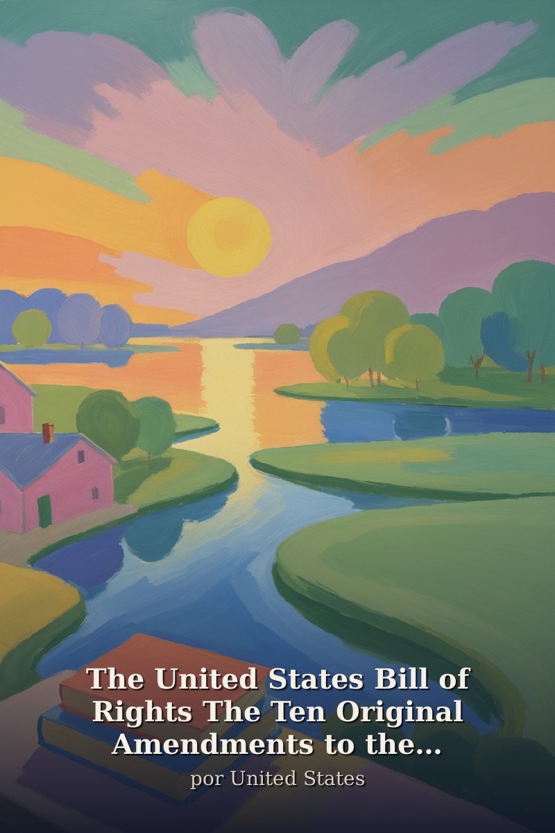 Capa do livro The United States Bill of Rights The Ten Original Amendments to the Constitution of the United States