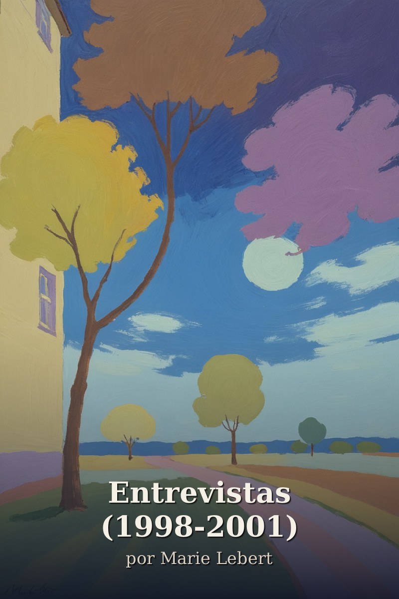 Capa do livro Entrevistas (1998-2001)