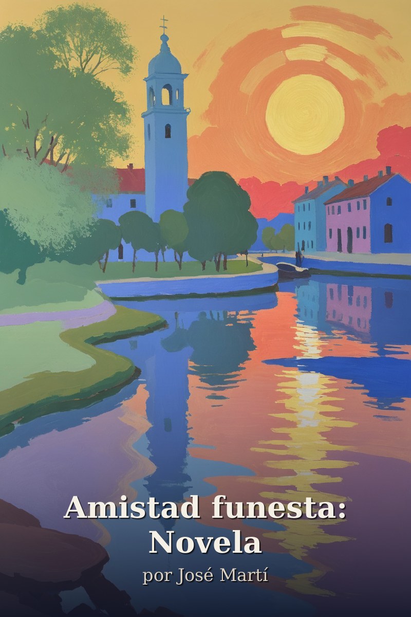 Capa do livro Amistad funesta: Novela