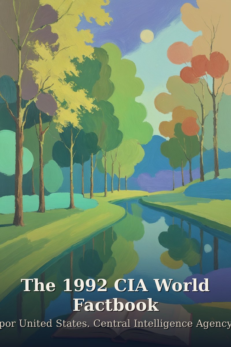 Capa do livro The 1992 CIA World Factbook