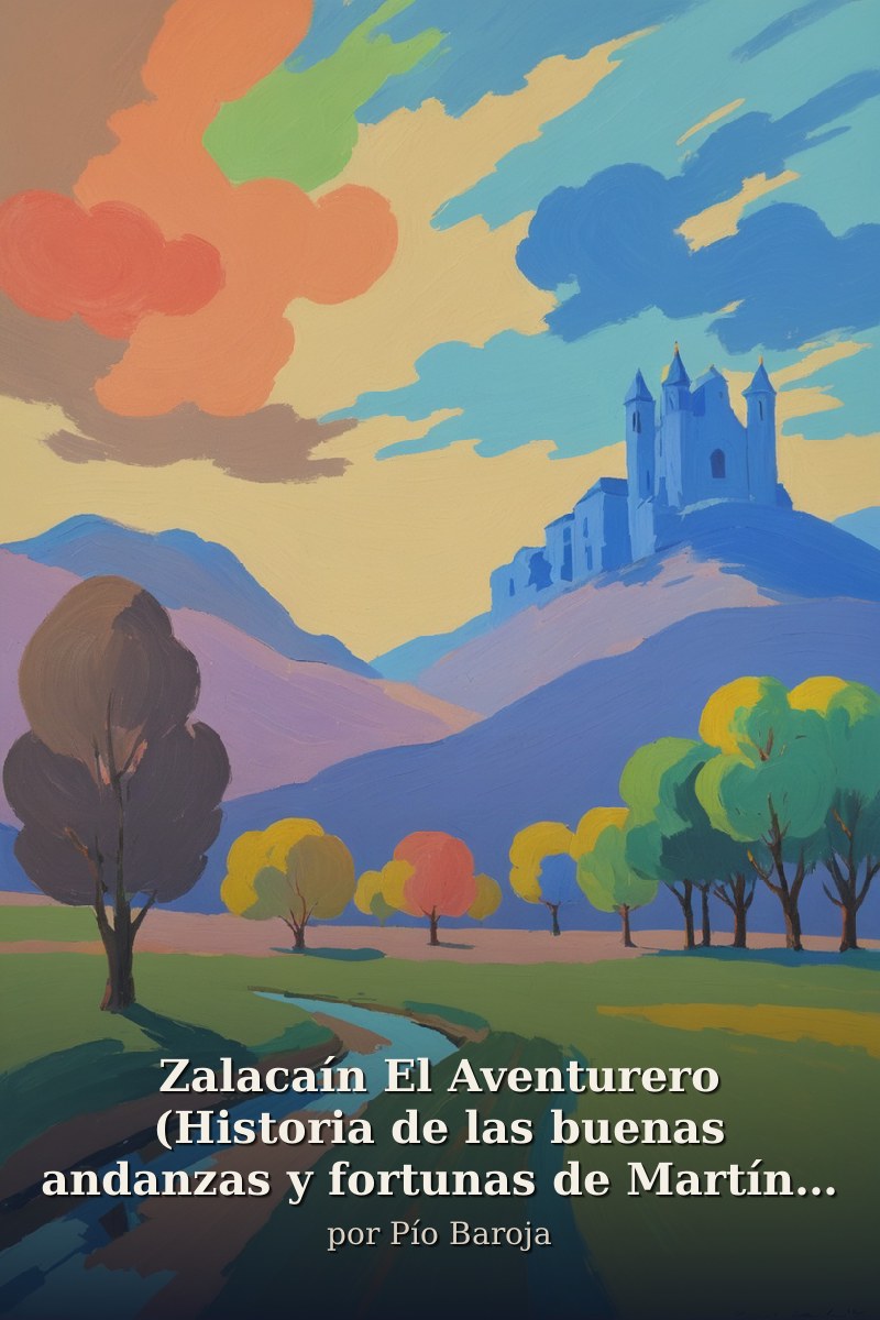 Capa do livro Zalacaín El Aventurero (Historia de las buenas andanzas y fortunas de Martín Zalacaín el Aventurero)