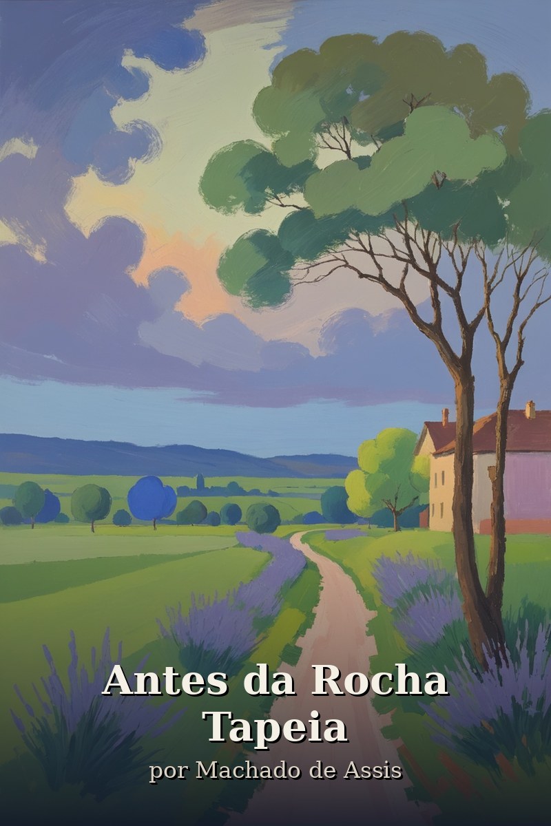 Capa do livro Antes da Rocha Tapeia
