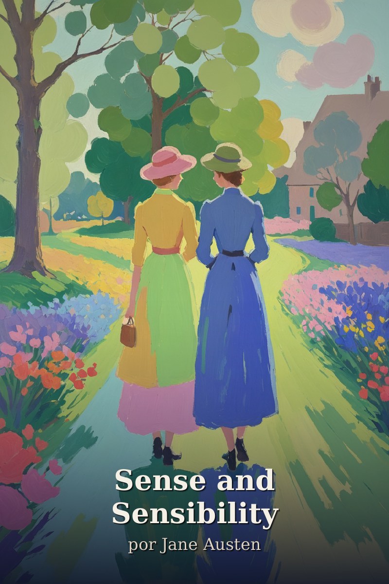 Capa do livro Sense and Sensibility