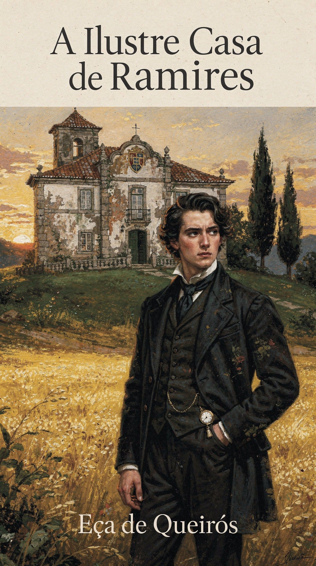 Capa do livro A Ilustre Casa de Ramires