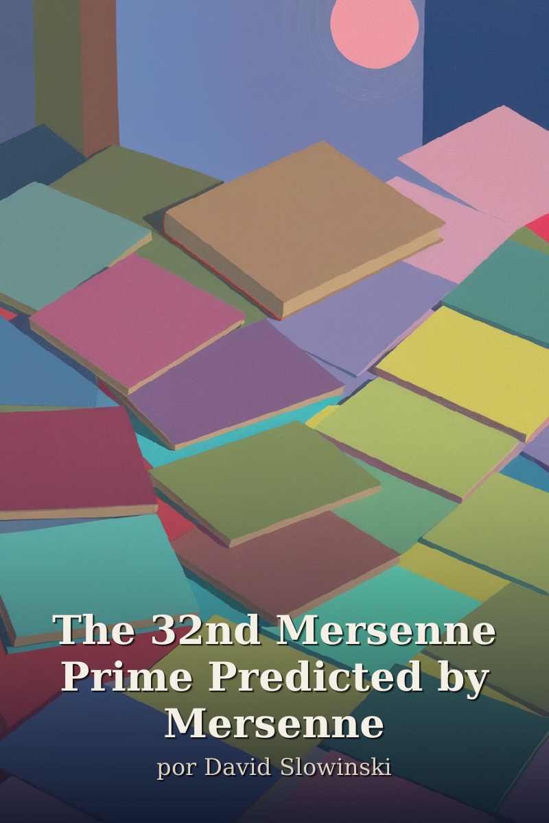 Capa do livro The 32nd Mersenne Prime Predicted by Mersenne