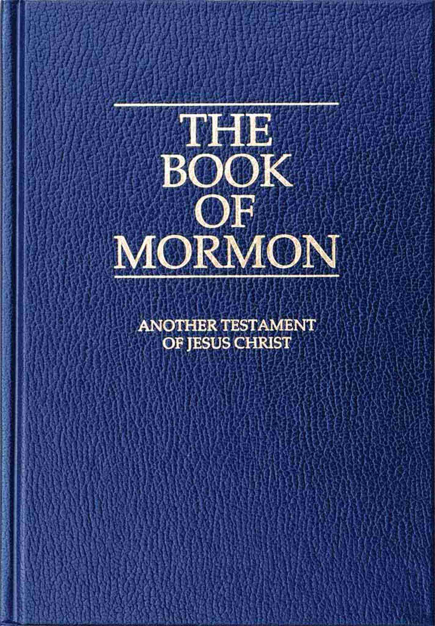 Capa do livro The Book of Mormon