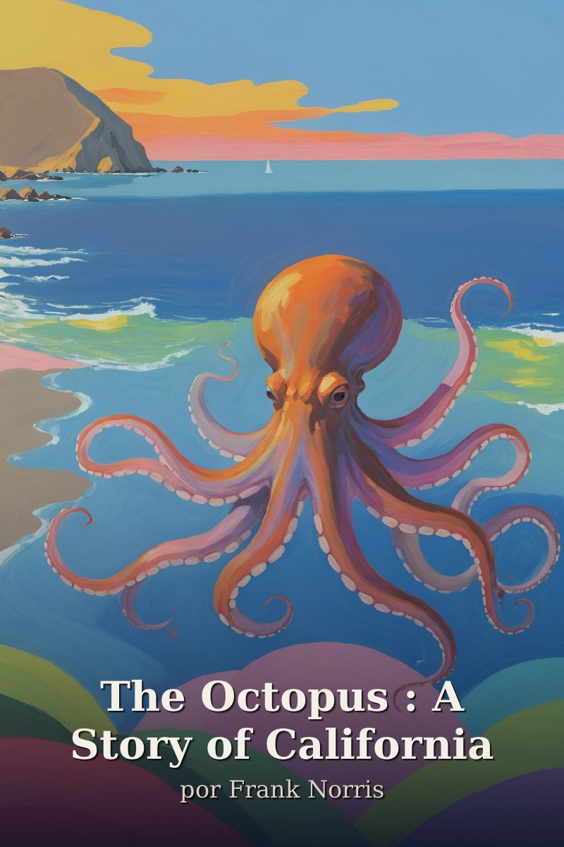 Capa do livro The Octopus : A Story of California