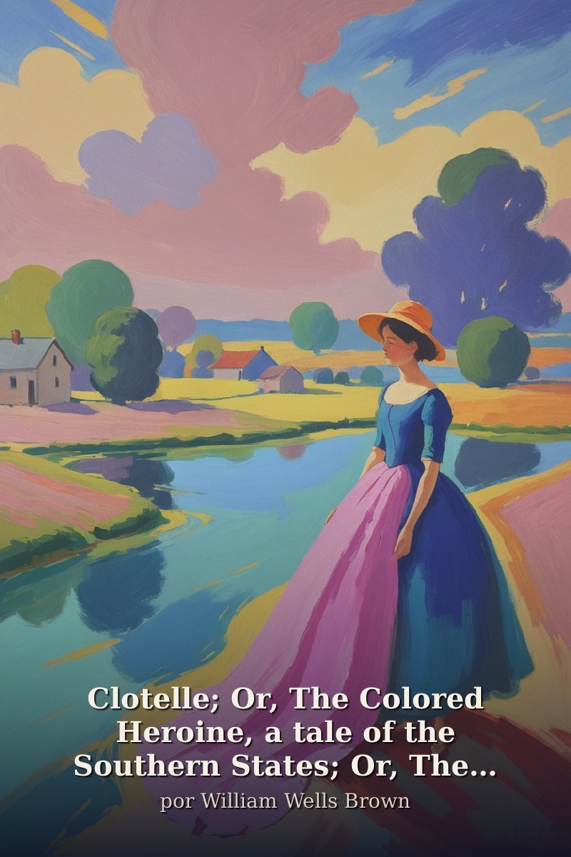 Capa do livro Clotelle; Or, The Colored Heroine, a tale of the Southern States; Or, The President's Daughter