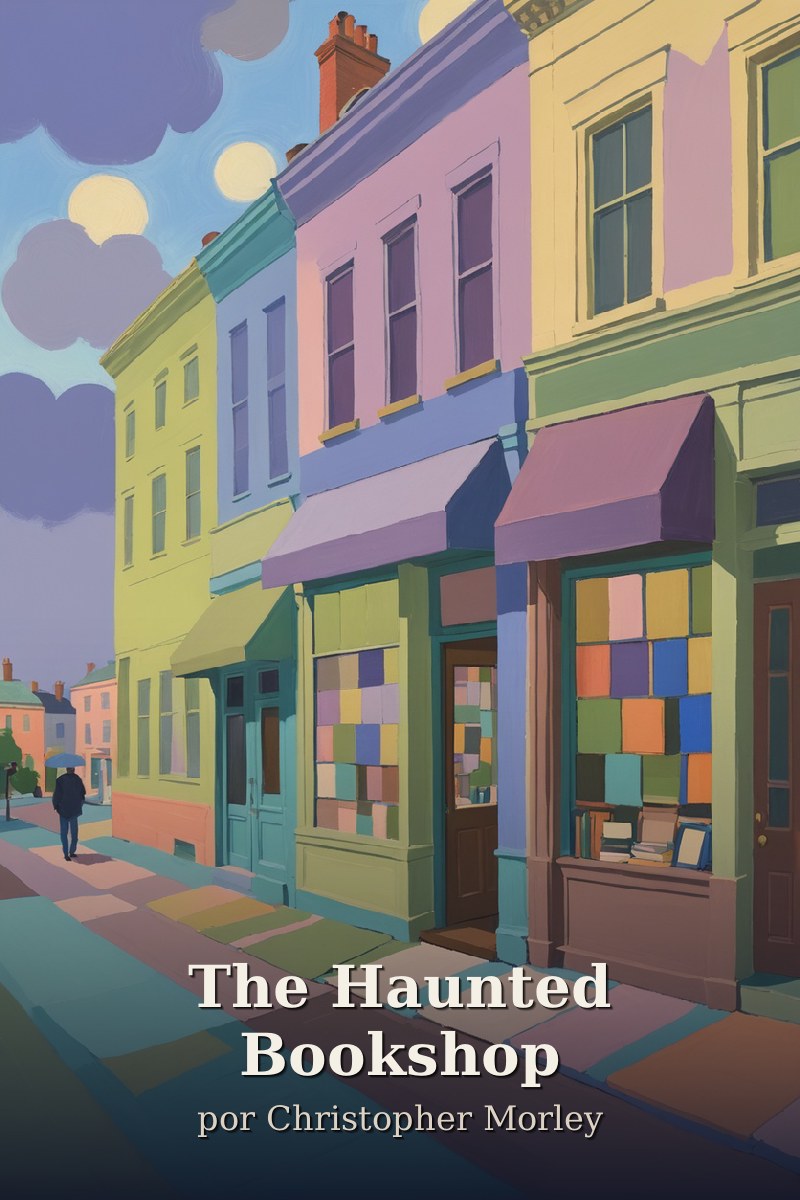 Capa do livro The Haunted Bookshop