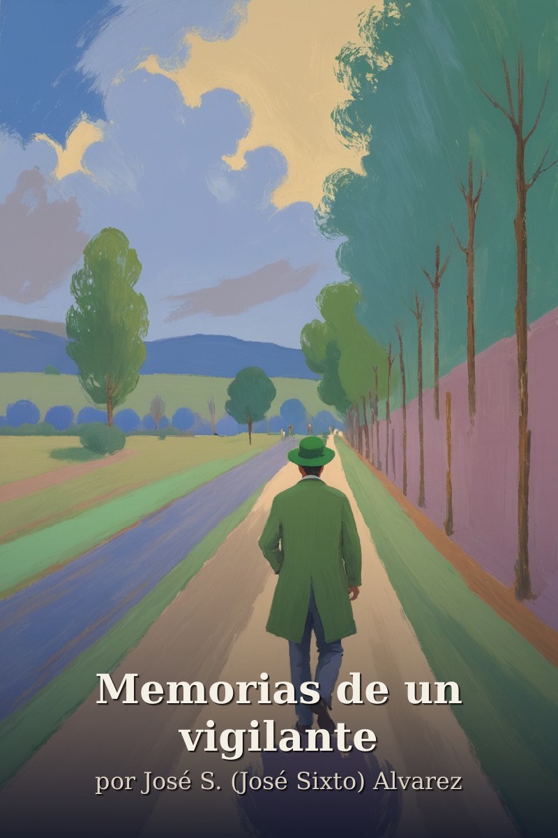 Capa do livro Memorias de un vigilante