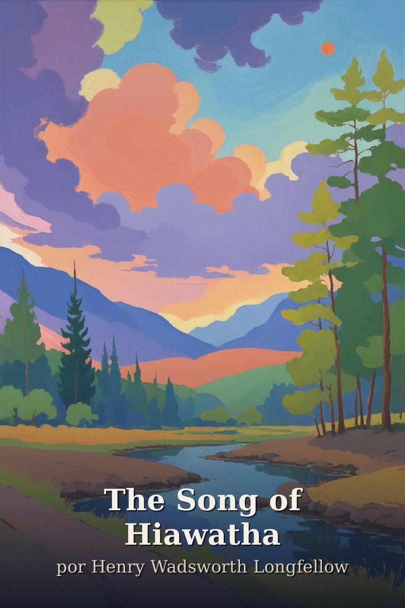 Capa do livro The Song of Hiawatha