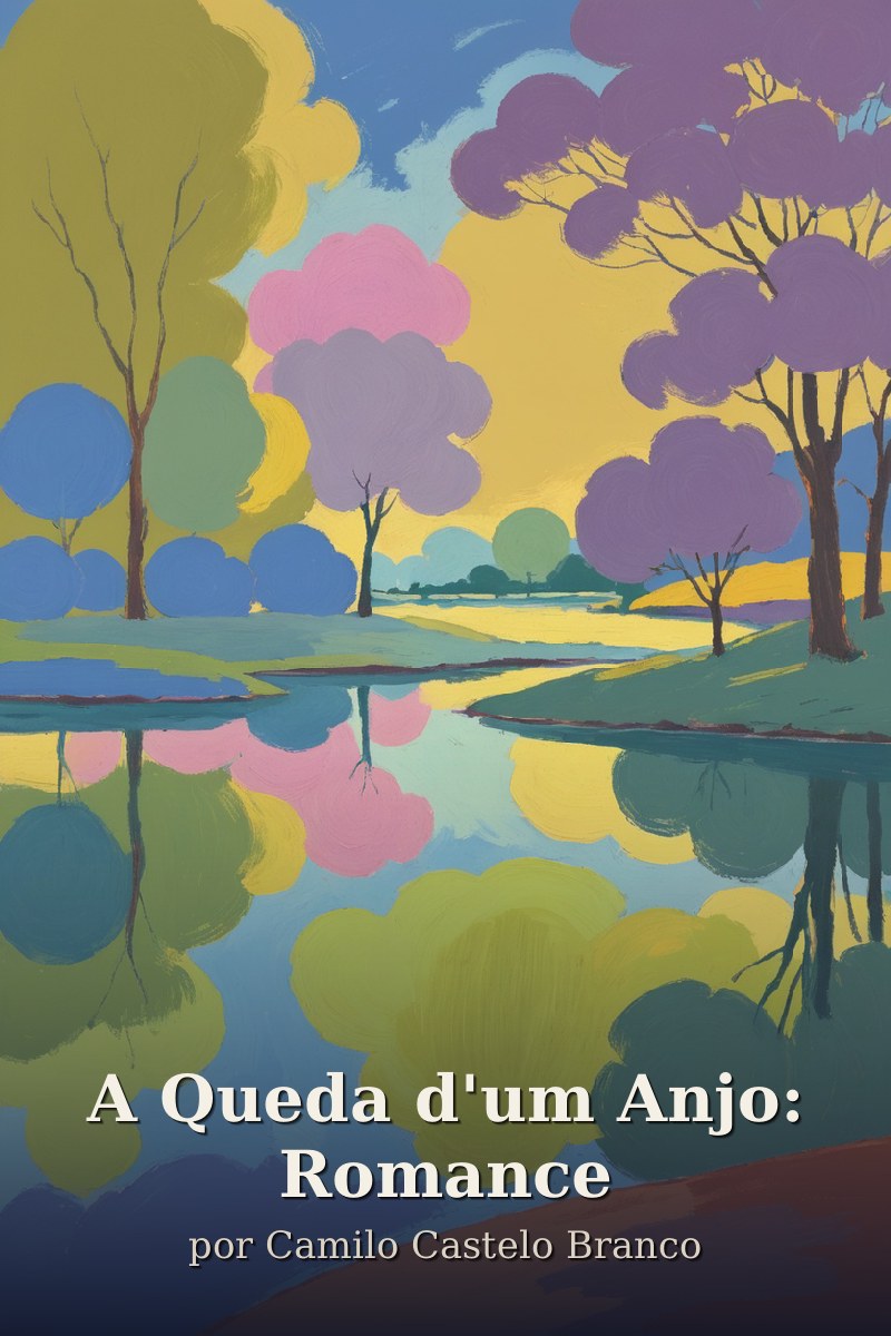 Capa do livro A Queda d'um Anjo: Romance