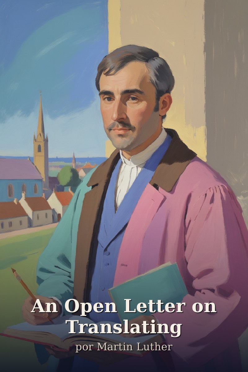 Capa do livro An Open Letter on Translating