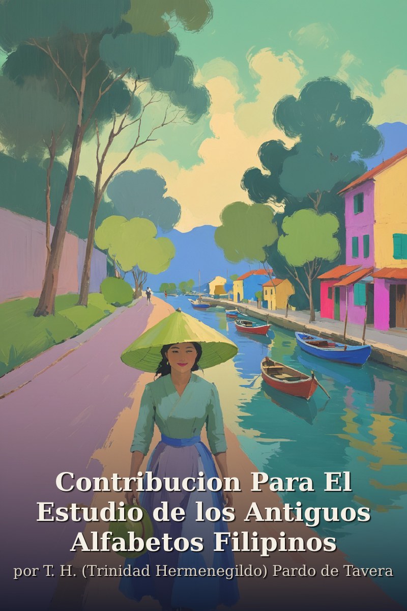 Capa do livro Contribucion Para El Estudio de los Antiguos Alfabetos Filipinos