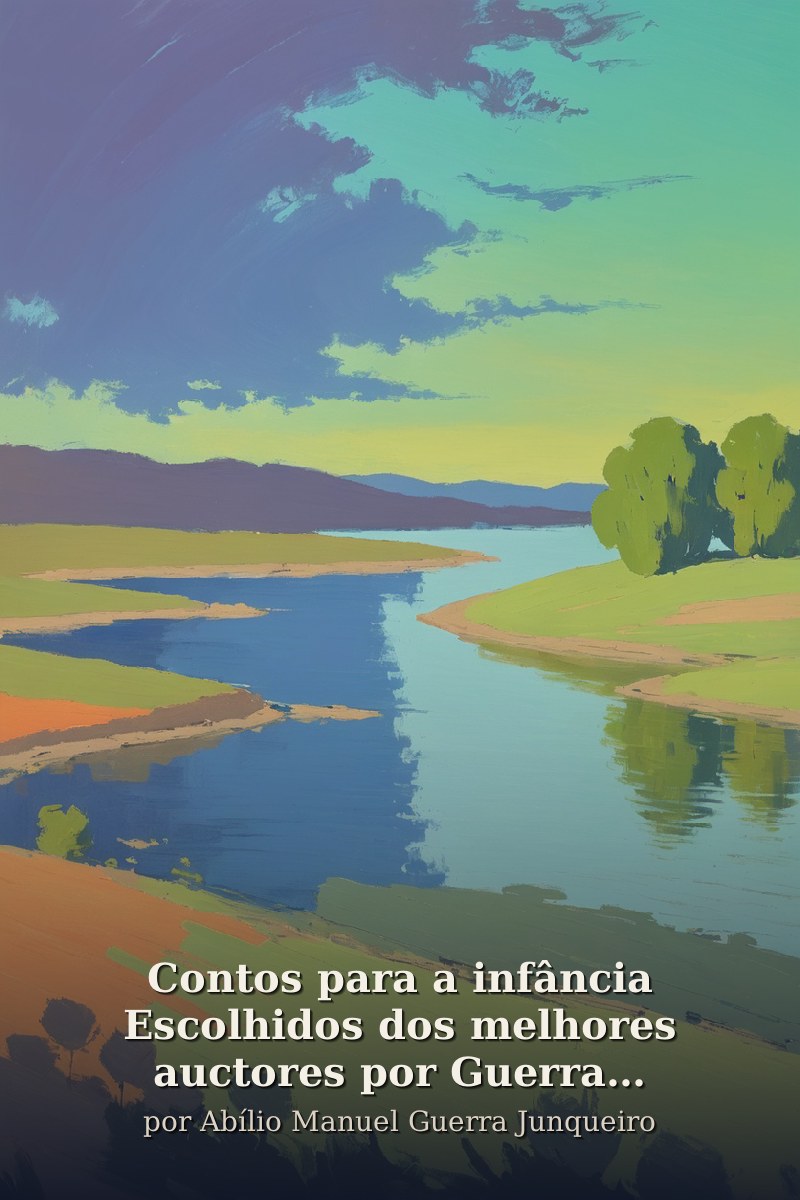 Capa do livro Contos para a infância Escolhidos dos melhores auctores por Guerra Junqueiro