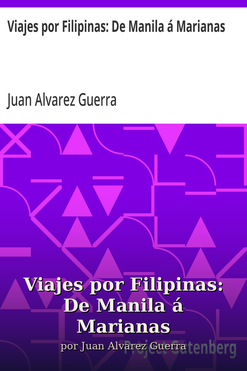 Capa do livro Viajes por Filipinas: De Manila á Marianas