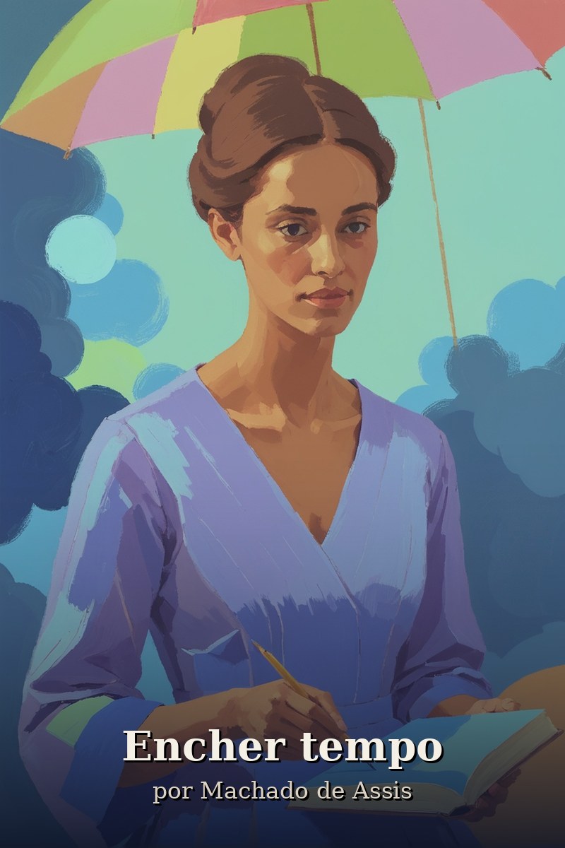 Capa do livro Encher tempo