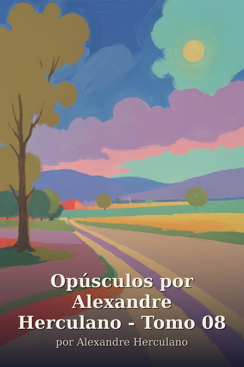 Capa do livro Opúsculos por Alexandre Herculano - Tomo 08